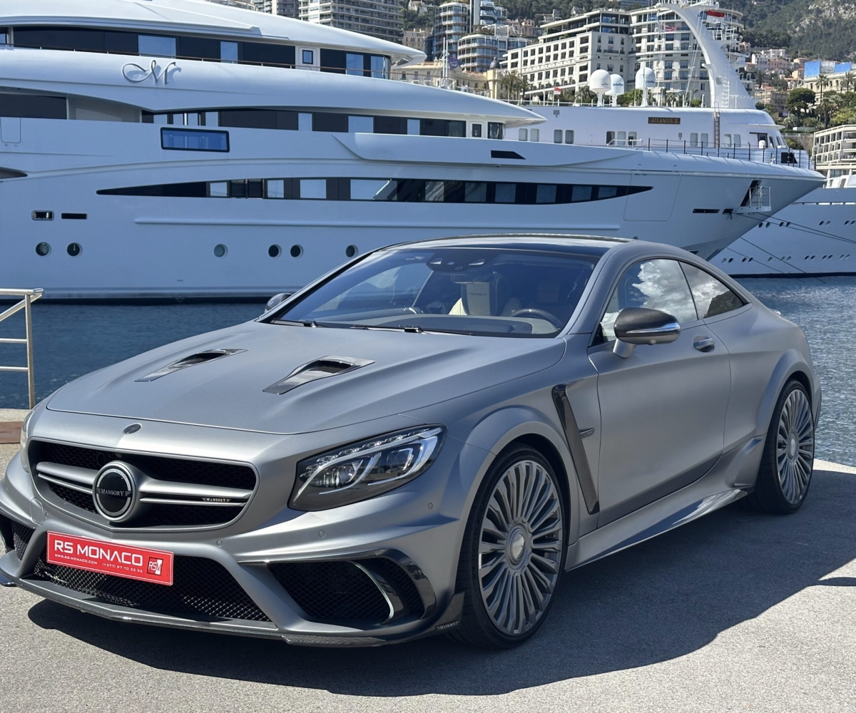 MERCEDES CLASSE S VII COUPE 63 AMG MANSORY