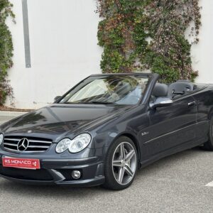 MERCEDES CLK II CABRIOLET 63 AMG PREMIERE MAIN FRANÇAISE